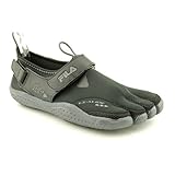 Fila Men's Skele-Toes EZ Slide Drainage,Black/Castlerock,US 11 M