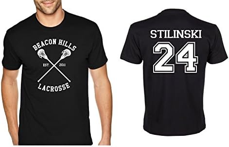 Stilinski 24 Lacrosse Beacon Hills Adult T-Shirt Tee