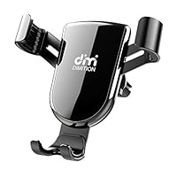 Car Phone Mount, Upgrade Gravity Silicon Cell Phone Holder for Car, Hands Free Auto-Clamping Vent Cell Phone Mount Compatible with iPhone 11/X/XS Max/8 Plus/7/6, Samsung Galaxy A10E/S10/S9/S8/Note 9