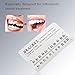 Dental Orthodontics Brackets Braces - 10 Packs Metal Dental Teeth Orthodontics Brackets, Braces Mini Without Hook