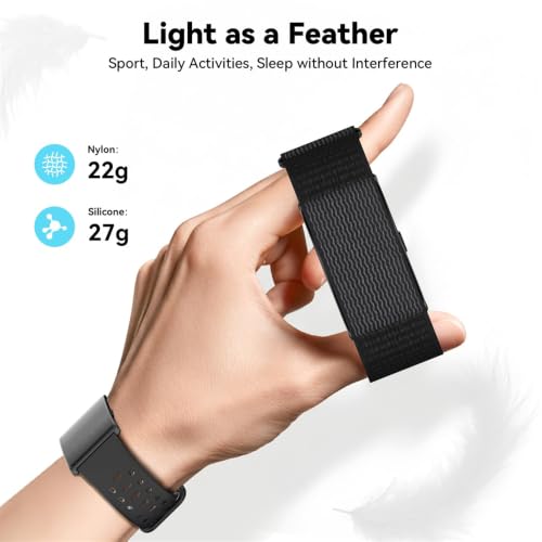 RizqMart Smart Fitness Tracker Watch for Men & Women, 24/7 Heart Rate & Sleep Monitor, 27 Sports Modes, 10-Day Battery, Waterproof Activity Tracker for Android