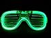 M.best Light Up Glow Glasses, 12 Pack Glow in The Dark LED Shutter Shades Sunglasses Party Favors for Kids or Adults ( B Style)