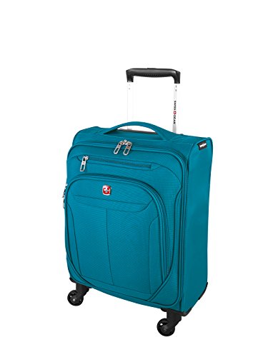 Swiss Gear Marumo Carry-On Luggage 19-Inch, Teal, International Carry-On (Model:SW12769029)