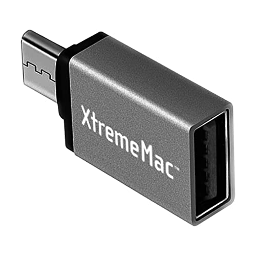 XtremeMac Adaptateur USB-C vers USB-A 3.0 OTG, Plug & Play... en promo sur Amazon