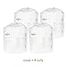 Zogics Sanitizing Wipes, FDA Approved Surface and Hand Cleaning Wipes (4 Rolls, 8,000 Wipes)