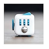 Fidget Cube Relieves Stress And Anxiety for Children and Adults Anxiety Attention Toy (Blue)