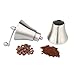 TasteMate Manual Coffee Grinder for Espresso, French Press, Lattes, Spices & More, Portable Stainless Steel Adjustable Coarseness Hand Crank Bur Coffee Grinding Kitchen Gadget