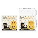 VIPITH Halloween Cellophane Bags, 100 Pcs Resealable Pumpkin Demon tree Cellophane Treat Bags with Adhesive Closure for Bakery, Cookie, Candies, Dessert Poly Bags, 3.9 * 3.9 Inch