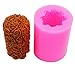Rose Pillar Candle Silicone Mold for Candle Making DIY Mold Handmade soap Mold
