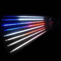 LALAPAO Solar Outdoor String Lights Meteor Shower