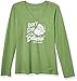 Life is Good Womens Long Sleeve Graphic T-Shirt Crusher Collection