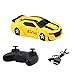 VLSEEK Remote Control Transform Car, Newest RC Vehicle Transforming with One-Button Deformation, Rechargeable 360°Rotating Stunt Racing, LED Head Light, Gift for Kid (Yellow)
