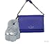 RitzyBay Handmade Rex Rabbit Fur Bunny Keychain with RitzyBay GiftBox (Small, LightGrey)