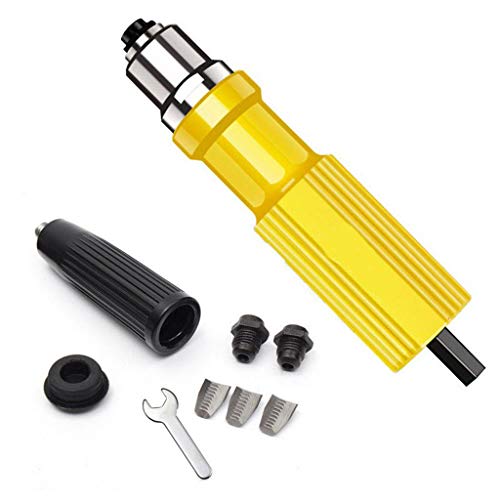 Electric Rivet Nut Setting Gun Pulison Electric Rivet Nut Cordless Riveting Drill Adaptor Riveting Tool Insert Nut Tool