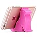 Plinrise Super Cute Phone Holder, Mini Cat Shaped Silica Gel Cellphone Stand, Animal Phone Mount for All Cellphone Free Your Hands (Rose Red)