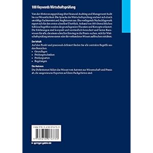 100 Keywords Wirtschaftsprüfung: Grundwissen für Fach- und Führungskräfte (German Edition)