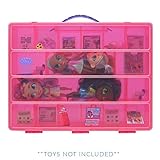 Life Made Better Durable Doll Case, Compatible with Hairdorable Dolls and Accessories, Pink