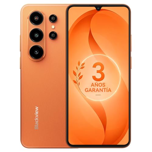 Blackview Wave 10C Mobile Phone Android 16, 16GB+32GB/1TB, 32MP+13MP, 5000mAh, 6.88" Screen, 4G Dual SIM, GPS, 3 Slots, 3.5mm, 3 Years Warranty, Orange
