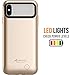 iPhone X Battery Case, Alpatronix BX10 5.8-inch 4000mAh Slim Rechargeable Extended Protective Portable Backup Charger Case for iPhone X Juice Bank Power Pack [Apple Certified Chip; iOS 11+] - Gold