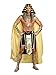 Dreamgirl Adult King Tut Costume, Mens Ancient Egyptian Pharaoh, Fashion King of Egypt Halloween Costume