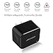 ARCHEER 17W 3.4A Dual USB Port Wall Charger Adapter for Smartphones and Tablets, Black, 1 Pack