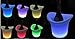 Color Changing LED Ice Bucket (With Remote) Great For Dimly Lit or Night Parties!