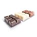 Bakery Wax Melts Variety Pack - Chocolate Fudge Brownie, Vanilla Bean, Cinnamon Bark - Formula 117 - 3 Highly Scented 3 Oz. Bars - Made With Natural Oils - Bakery Warmer Wax Cubes
