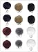 Kelly's Luxury SOft Faux Fox Fur Pom Pom Keychain Bag Purse Charm Silver Ring Fluffy Fur Ball PACK OF 12 (winter-12pack)