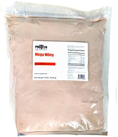 Mega Whey Chocolate, Stevia, 10 lbs