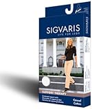 SIGVARIS Women's Casual Cotton 146 Calf High Compression Socks 15-20mmHg