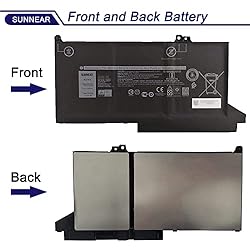 SUNNEAR 0G74G Laptop Battery Replacement for Dell