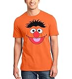 Sesame Street Ernie Face T-Shirt-Medium