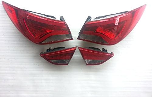 Hyundai Motors NEW LED Tail Lights Lamp Assembly 4-pc set for 11 12 13 Hyundai Sonata