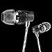 Saimly Earbuds, In-Ear Metal Earphones, Stereo Bass Headphones with Mic