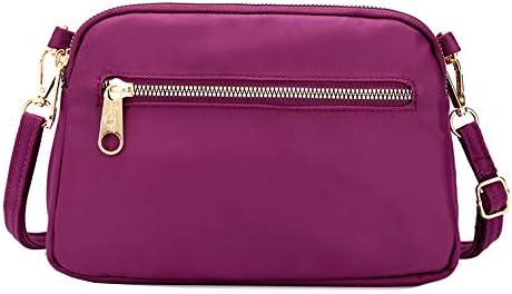 Crossbody Bag Small Lightweight Waterproof Multi Pockets Travel Shoulder Bag Purse