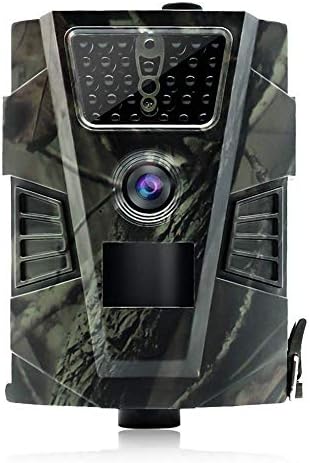 YooGui Trail Game Camera for Outdoor Wildlife Monitoring Waterproof IP65 20M Vision Wireless Remote 8MP 1080P Infrared Night Vision Hunting Camera with 30 IR LEDs Wide Angle 90°