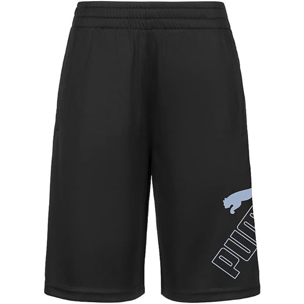 Amazon.com: PUMA Boys' Core Essential Athletic Shorts, Black