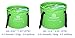 Freegrace Premium Collapsible Bucket -Multifunctional Folding Bucket -Perfect Gear for Camping, Hiking & Travel(Green, 10L)