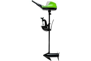Greenworks 40V 55lbs Trolling Motor, 5Ah Battery and Charger Included
