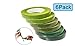 U_star 6 Rolls Green Floral Tape Stem Wrap Tape for Bouquet Stem Wrap 1/2