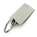 Ford F-150 Gray Spun Brushed Metal Key Chain