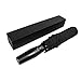 Hanmir Windproof Rain Umbrellas, Compact Auto Open Close Golf Umbrella, 8 Ribs - Black