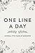 One Line A Day Journal: Five Years of Memories, 6x9 Diary, Dated and Lined Book, Floral Sketch by Creative Notebooks