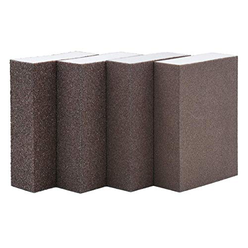 4pcs Sanding Sponge,Home Kitchen Tools Washable and Reusable Assortment Sanding Sponges Sanding Blocks - Thumbnail 3