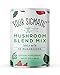 Four Sigmatic 10 Mushroom Blend - Lions Mane, Reishi, Chaga, Cordyceps, Enoki, Maitake, Shiitake, Tremella, Meshima, Agaricus Blazei - Dual-Extract Superfood Mushroom Powder - 60g - 30 servings primary