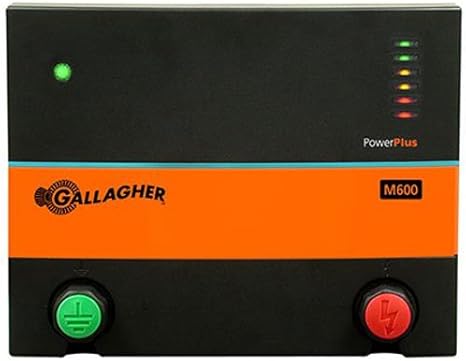 Amazon.com : Gallagher G381504 M600 110-volt Fencer, 150 Acre/25-Mile :  Agricultural Fences : Garden & Outdoor
