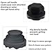 BOKA Tire Dressing Applicator Tire Shine Applicator Dressing Pad - Perfect for Tire Detailing - Mess Free Application Tire Dressings - Durable, Washable, and Reusable