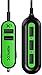RapidX X5 5 USB Ports Car Charger 22.4A Green