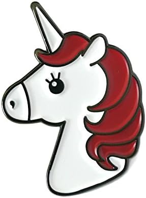 Unicorn Lapel Pin 1" White Unicorn Gift Birthday Gift Wonatrade Brand
