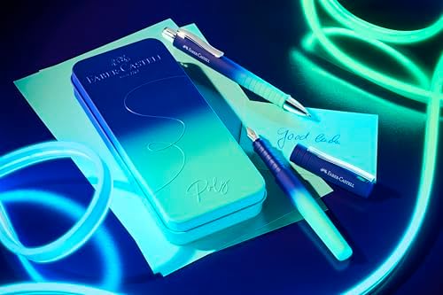 - Schreibset Poly Pen Buzzing Blue, 2-teilig